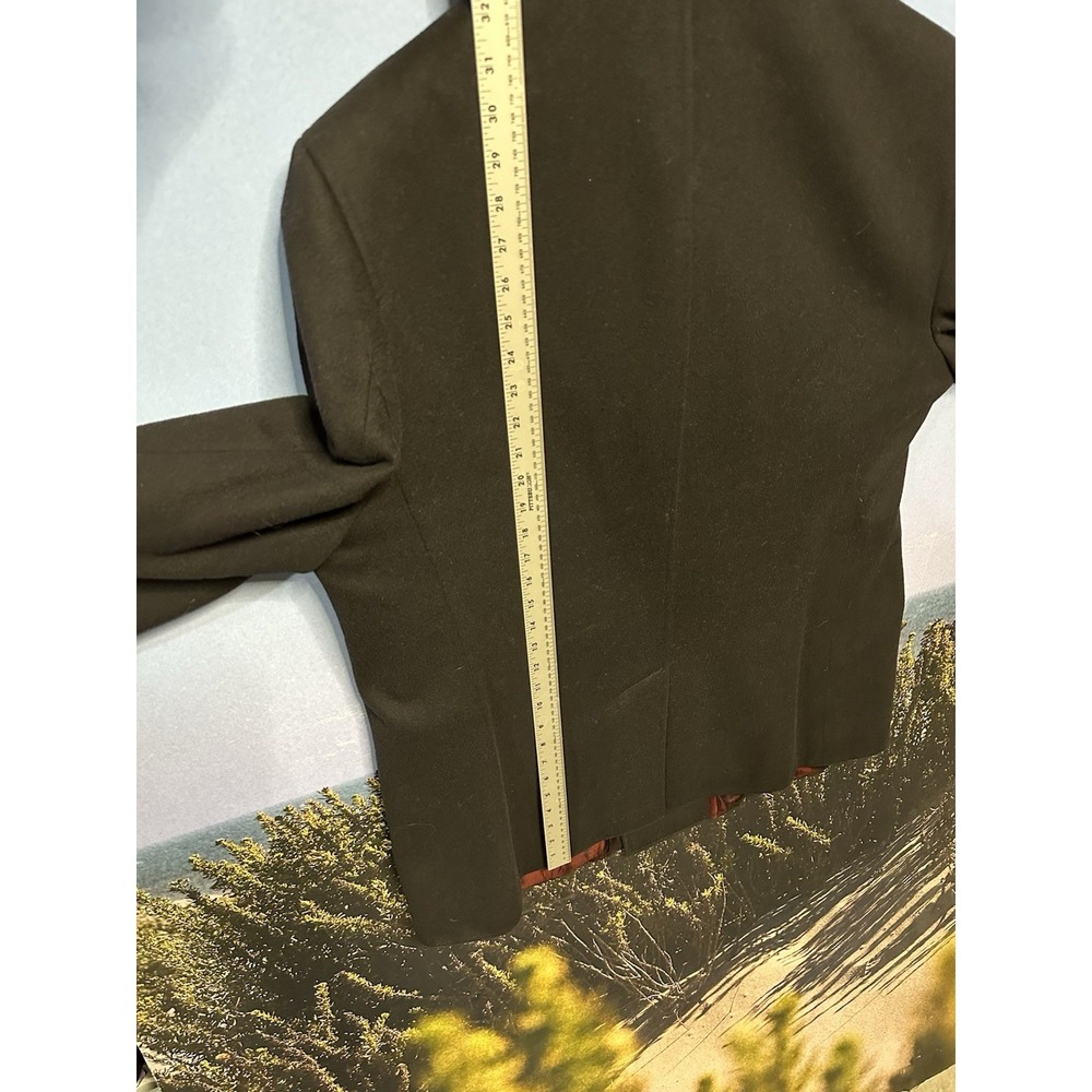 Ted Baker Flasby Black Double Breasted Overcoat Men 44R Wool‎ - Picture 6 of 11